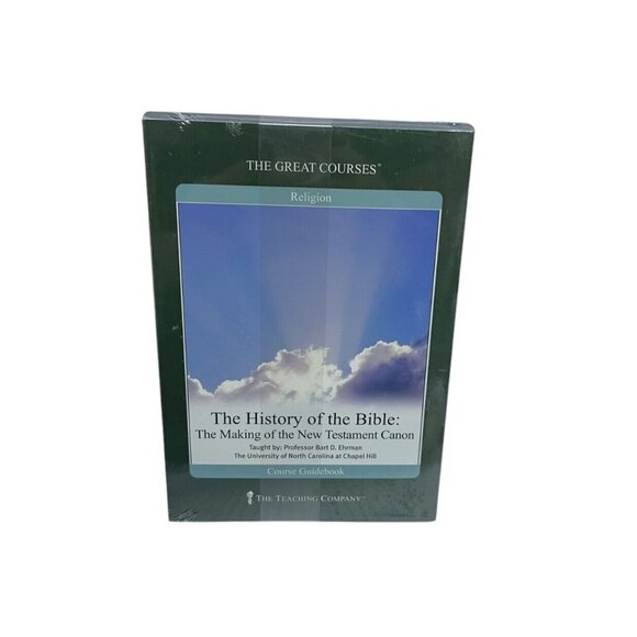 Great Courses History Bible New Testament Canon DVD Religion Lectures GuideBook - Picture 1 of 7